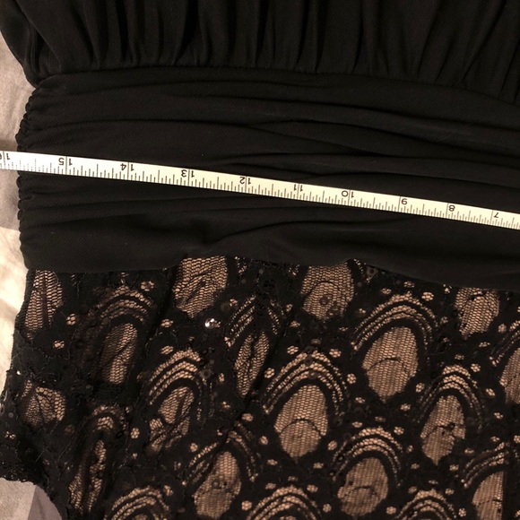 Black JH Evening A-line Dress US size 12 - Picture 14 of 15